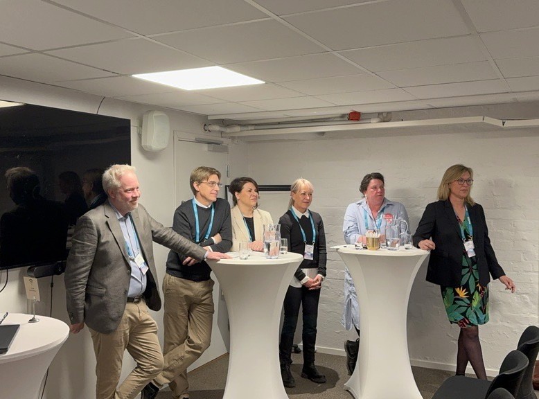 Deltagarna i panelsamtalet om primärvårdens uppdrag som första linjens psykiatri